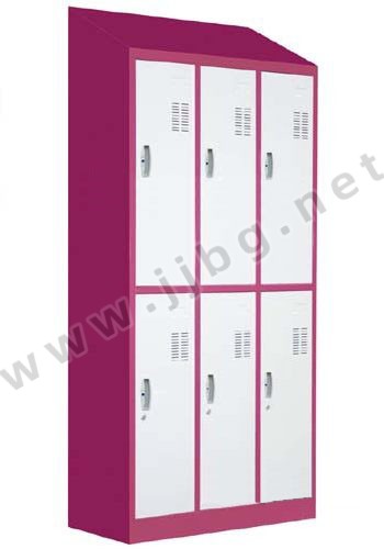 點(diǎn)擊查看商品:斜頂六門更衣柜